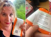 I bought a train ticket online for the first time