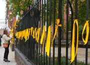 Woman Surrenders Over Cut Hamas Hostage Ribbons
