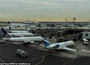Travel chaos as air traffic alerts cause nationwide flight delays