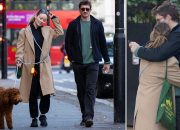 Olivia Wilde’s Romantic Stroll with Boyfriend and New Dog in Primrose Hill