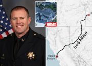 California Chief Accused of Commuting from Idaho