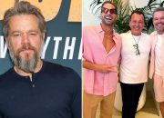 Matt Damon & DJ Fisher: Gold Coast Lunch Date